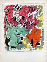 1943 Mexico, Carlos Merida Color Lithogaphs