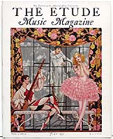 1920s-30s The Etude Music Magazines
