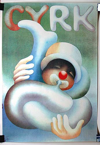 1970s Polish Circus and Film Posters