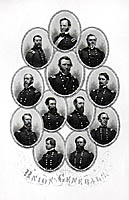 1866 Civil War  Portrait Engravings