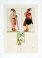 1888 Historic Costume Color Lithos by Racinet