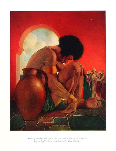 Original Antique Maxfield Parrish Print For Sale