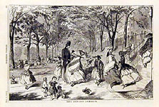 The Boston Common 1858